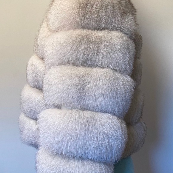 Real Fox fur bubble coat - Picture 3 of 5